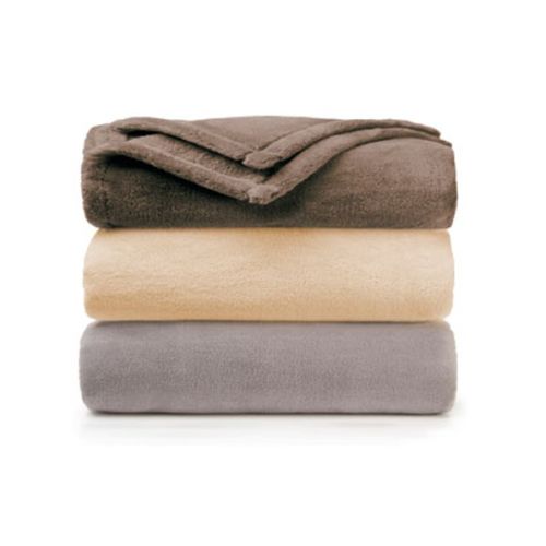 Golden Gem, Fleece Blanket, Fawn, Full 80x90