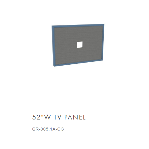 AmericInn 52'' W TV Panel  GR-305.1A-CG