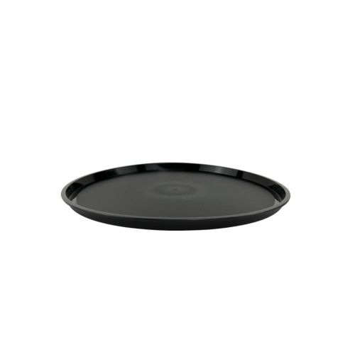 Round Amenity Tray, 14", Black, 24/CS