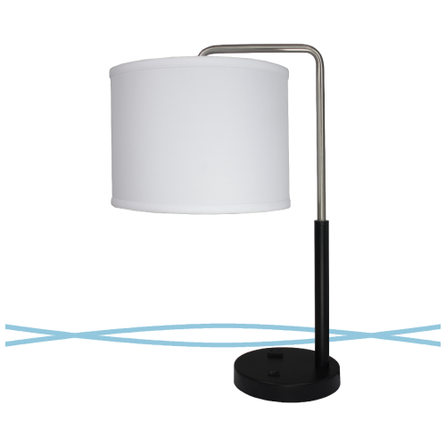 Quality Inn Blackwood Single Wall Lamp ML4777-1O1R1USB