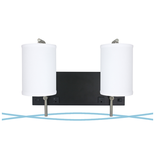 Quality Inn Blackwood Wall Lamps MLRR-0482-2O2R