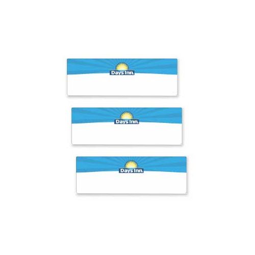 Name Tag Kit, Days Inn, w/ Pin & Logo, 10/CS