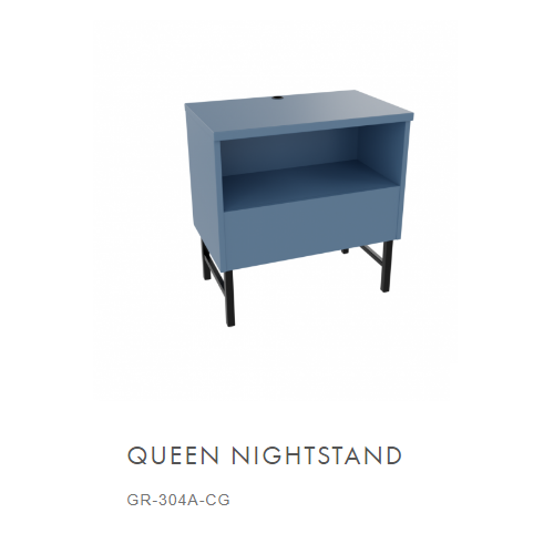 AmericInn Queen Nightstand GR-304A-CG