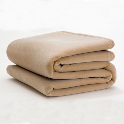 Vellux Blanket, Twin 66x90, Tan
