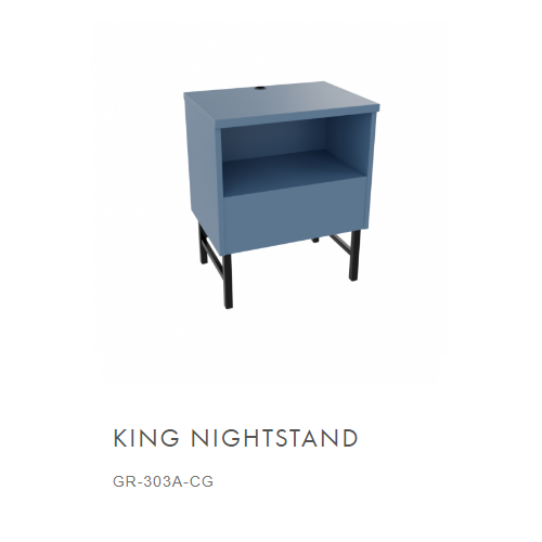 AmericInn King Nightstand GR-303A-CG