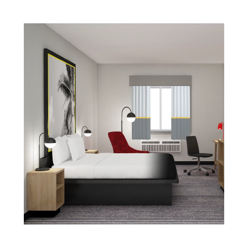 Super 8 Elev8te 2.0, Grey Ombre Top Sheet, 110x100 King, 12/CS