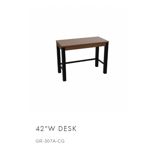 AmericInn 42"W Desk GR-307A-CG
