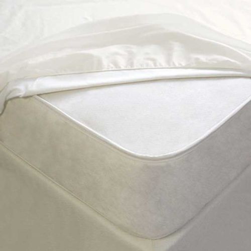Mattress Cover, Waterproof, Vinyl, Fitted, 60x80-9, 6 Gauge