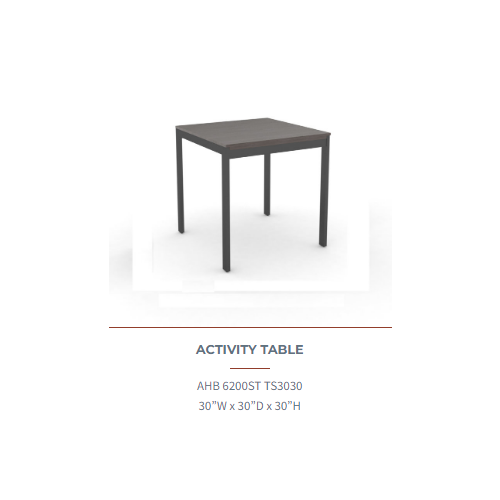 Quality Inn Scheme Activity Table 