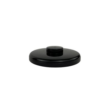 Ice Bucket Lid, Round, Black, 48/CS