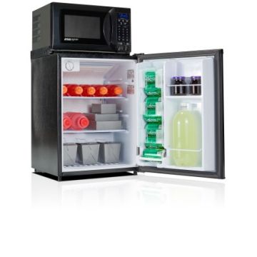 MicroFridge Combo, 2.3 Cuft Fridge + 700W Microwave, Black