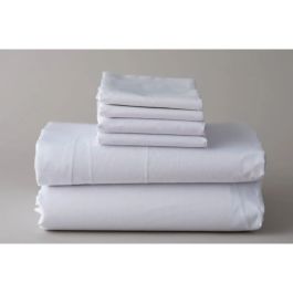 Thomaston T200, Sheet, 60x80-12, Queen, Fitted, White