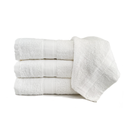 Platinum Bath Towel, 27x54, 14 lb, White