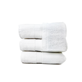 QT Ultra Bath Towel, 24x50, 10.5 lb, White