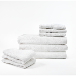 Pearl Luxury Hand Towel, 16x27, White