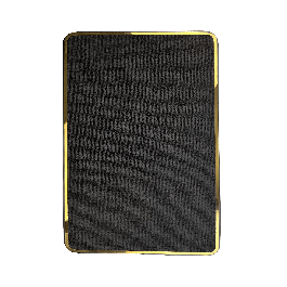 Luggage Cart Base, Black Carpet, Steel/Chrome Trim