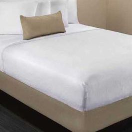 Box Spring Wrap, Camel Poly Stripe, Full