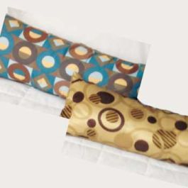 Sunrise Teal Poly Pillow, 10x23