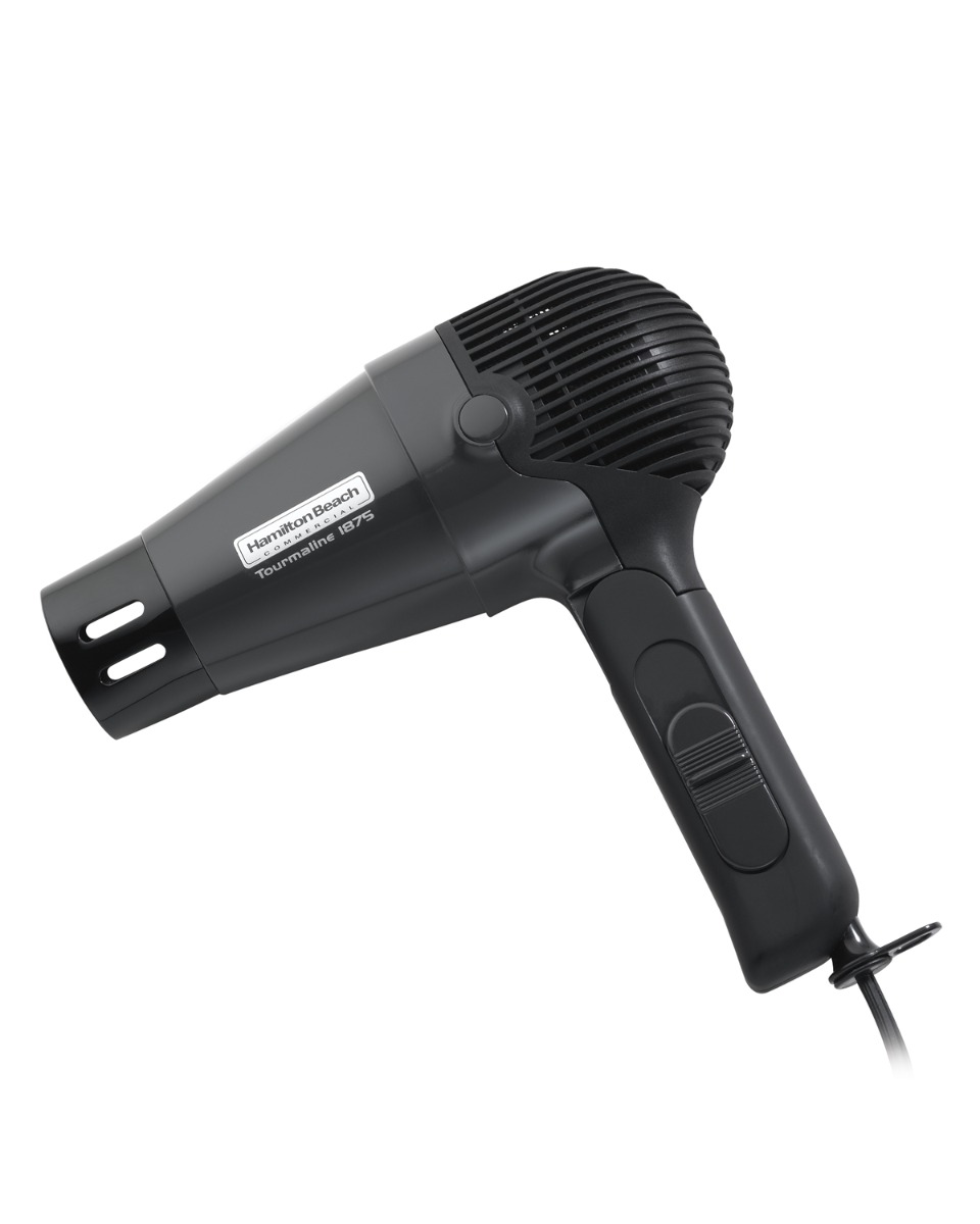 Hamilton Beach Hair Dryer, Handheld, Fullsize, 1875W, Black
