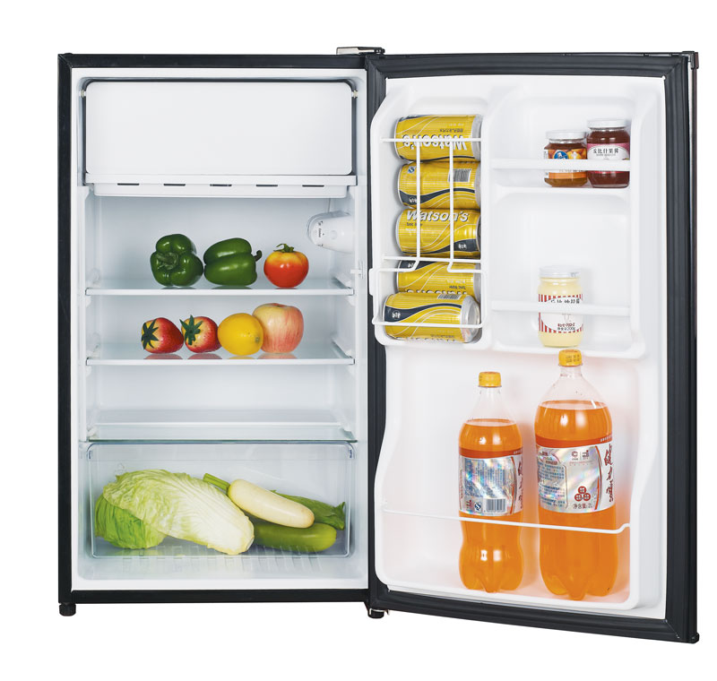 Vertex Refrigerator, with Freezer, Auto Defroster 3.6 Cuft, Black