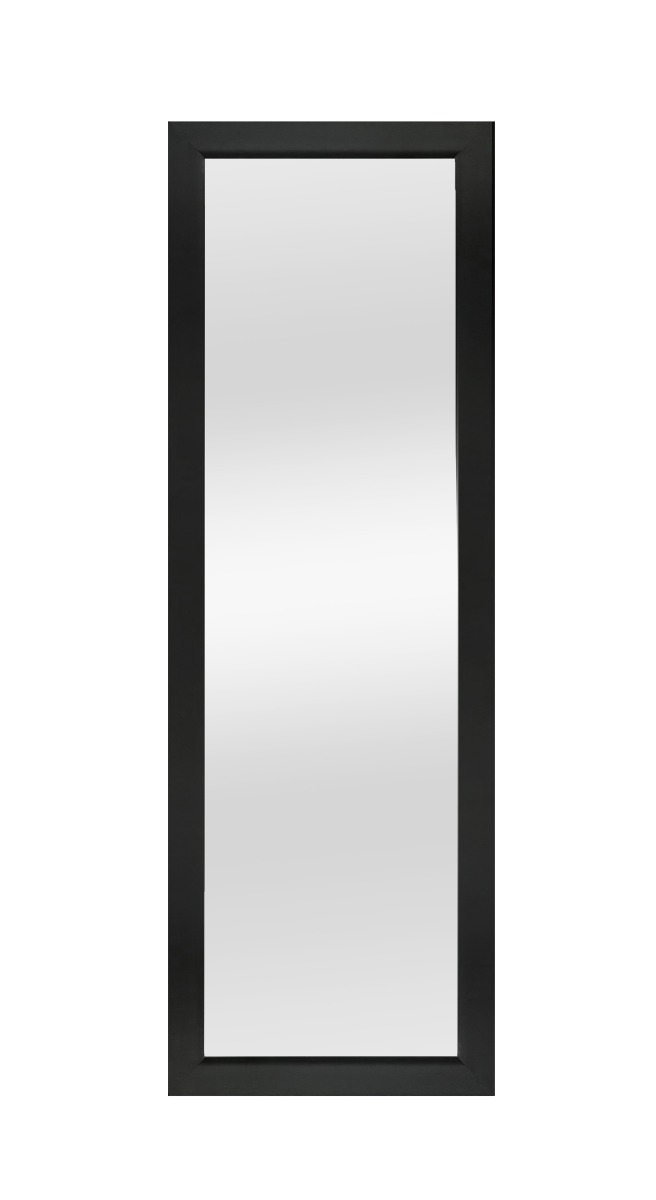 SleepNest Full Length Mirror, 20x60, Black Finish, 2/CS