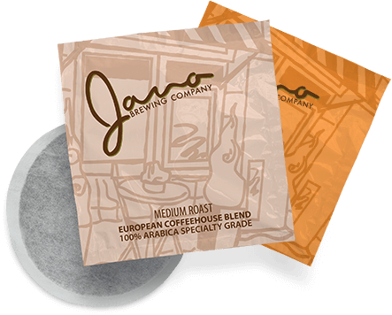Java European Coffeehouse Blend, 4 Cup Pods