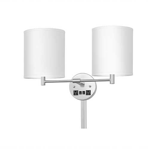 Startex, Corbel Double Wall Lamp, 2 Outlets