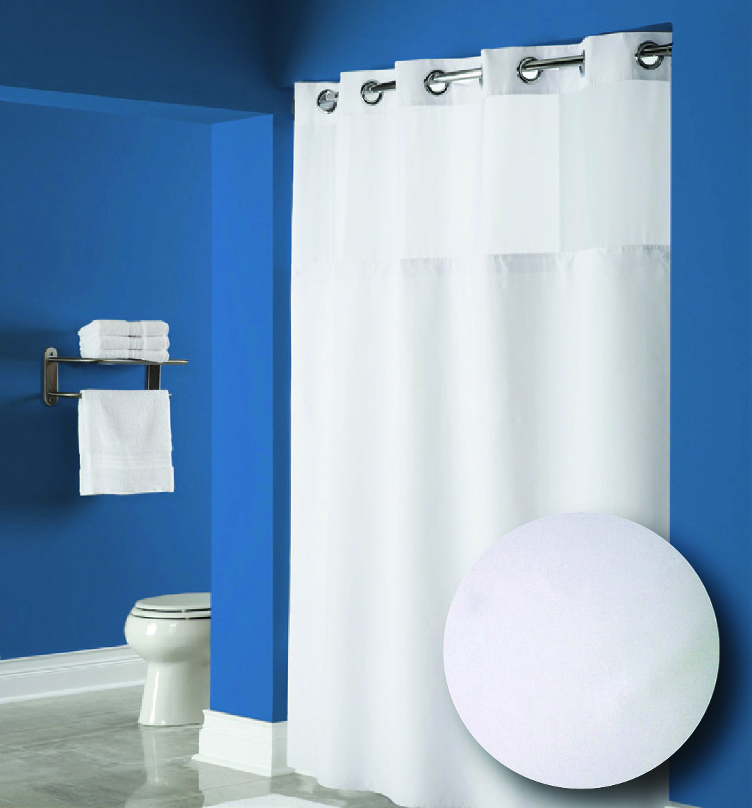 Wyndham Shower Curtains & Rods
