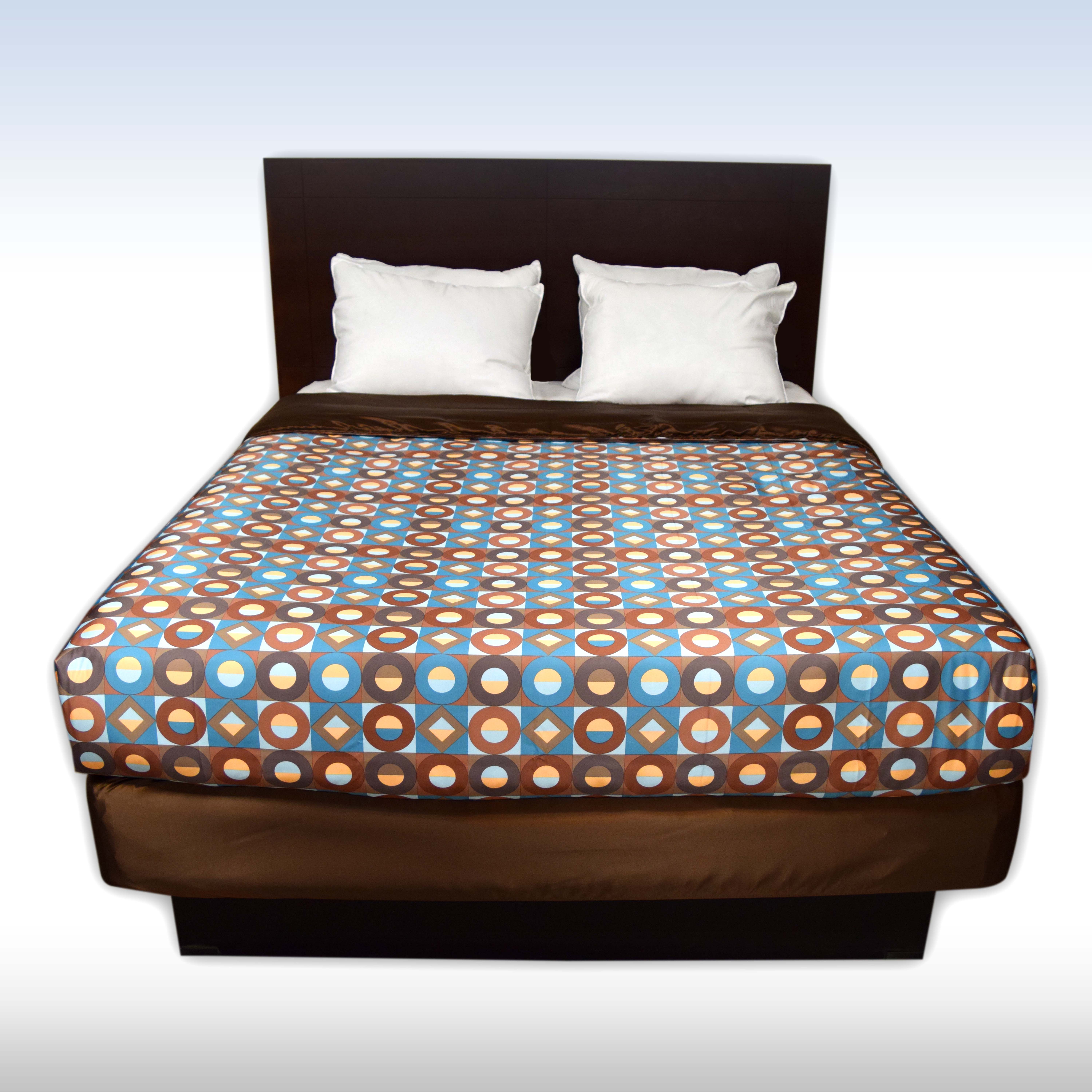 Sunrise Teal Quilted Coverlets