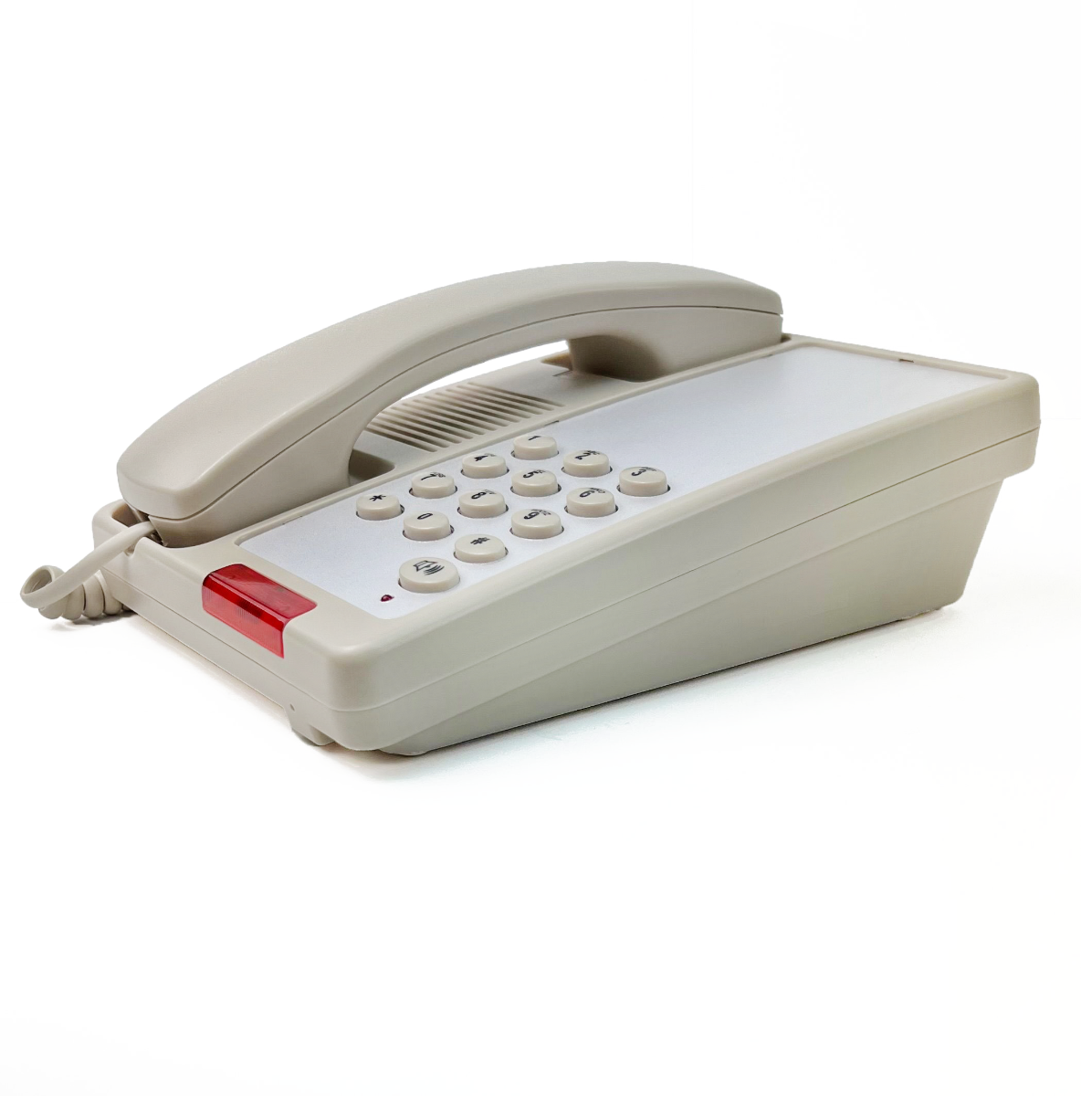 Vertex Pearl Phone, Beige, 1 Line, Message Light, Speaker
